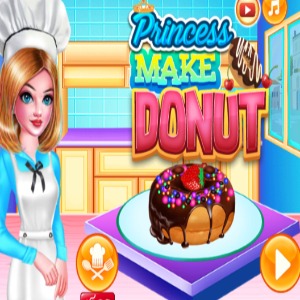 Princess-Makes-Donut
