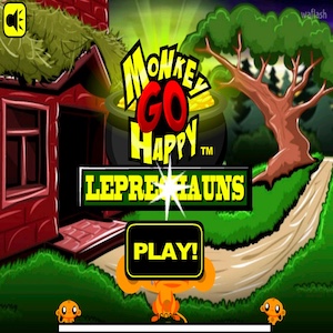 Monkey Go Happy Leprechauns