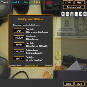 Desktop Tower Defense
