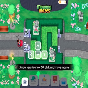 Mowing Mazes